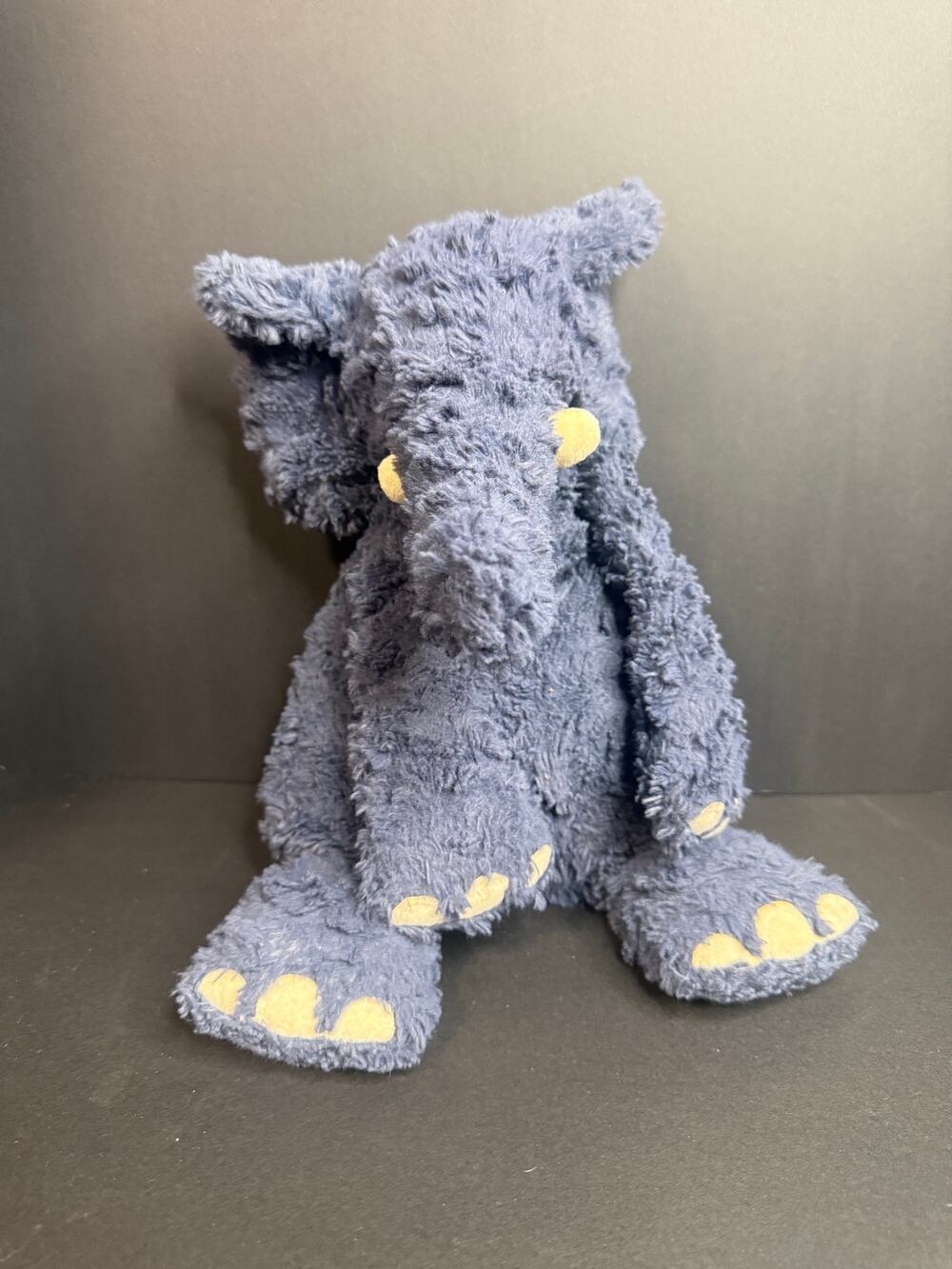 Jellycat Junglie Bunglie Elephant Plush Toy 15" Blue Retired